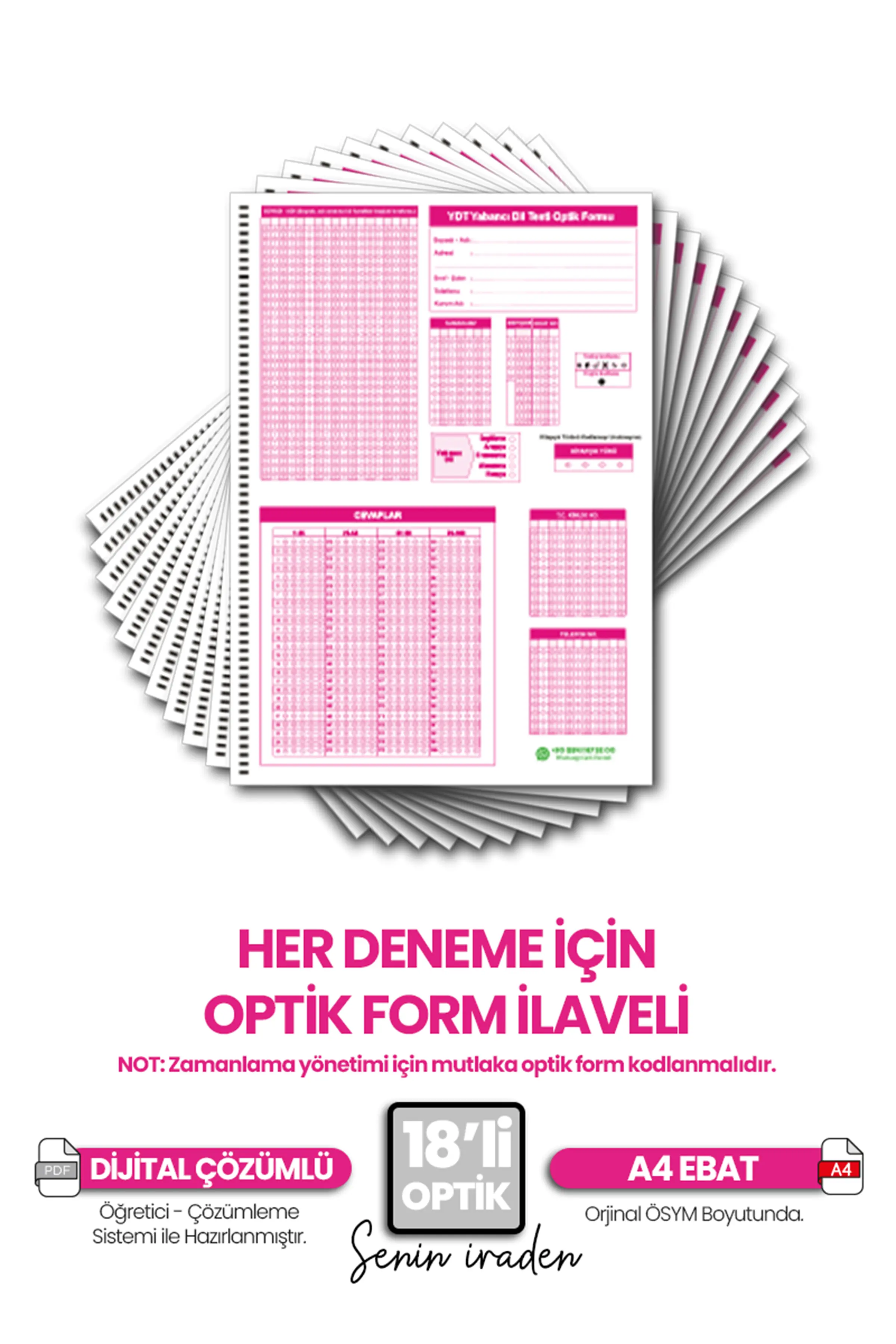 2025 Yks Ayt Tyt Msü Ösym Çıkmış Soru Son 6 Yıl Tıpkı Basım 18LI Çözümlü Paket Deneme Optik İlaveli